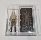 Star Wars Vintage kenner 1984 POTF last 17 AFA graded 80 Han Solo in Carbonite