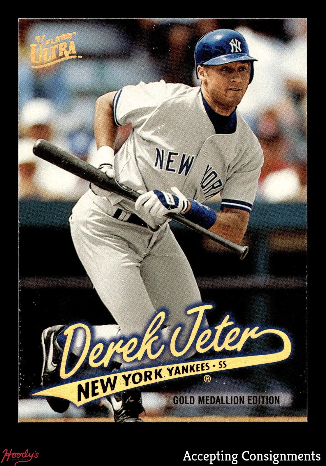 1997 Ultra Gold Medallion #99 Derek Jeter YANKEES