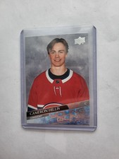 2020-21 Upper Deck Young Guns Montreal Canadiens Cameron Hillis Card # 705