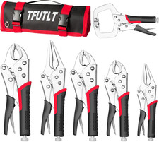 Locking Pliers Set,6-Pack Vice Grips Pliers Set,5,7,10Curved Jaw Locking Plie...