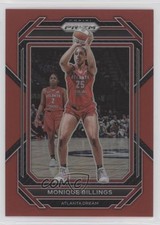 2023 Panini Prizm WNBA Red Prizm 92/199 Monique Billings #62 p6a