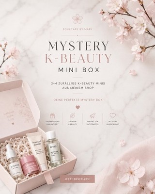 K-Beauty Mini Box | 3 4 Skincare & Asian Make-up Produkte | Neu