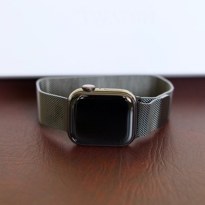 Apple Watch Series 8 - 41 mm Edelstahl - Cellular - sehr guter Zustand