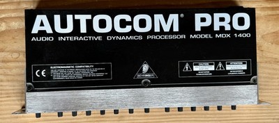 Behringer Autocom Pro MDX 1400   2-Kanal Dynamics Processor