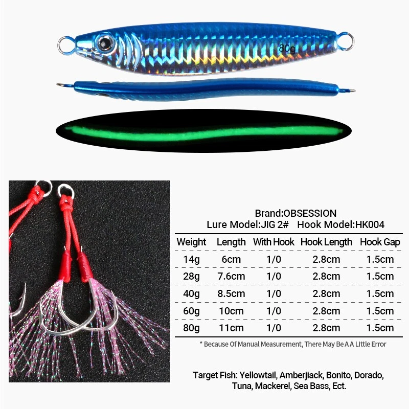 5x Shore Drag Cast Slow Jigging Curved Spoon Micro Jig Köder Salzwasser... - Bild 3 von 4