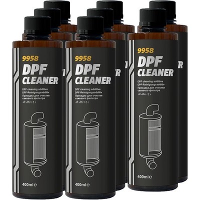 8x 400 ml MANNOL DPF CLEANER ADDITIV DIESELPARTIKELFILTER REINIGER DIESEL ZUSATZ