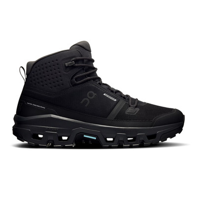 NEW! (Authentic) Men's On Cloudrock Mid Waterproof, Comfort Cushion, Black/Black