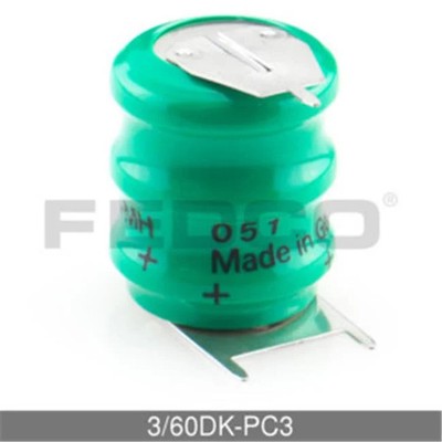 FedCo Batteries Compatible with Varta 3-60DK-PC3 3.6V 80mAh Rechargeable Batt...