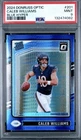 CALEB WILLIAMS - 2024 PANINI DONRUSS OPTIC BLUE HYPER RC - PSA 9 - Color Match