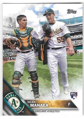2016 TOPPS UPDATE SEAN MANAEA #US13 VARIATION PHOTO ROOKIE CARD