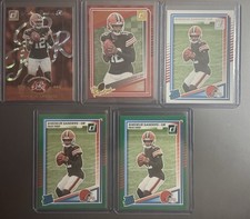 2025 Donruss Rated Rookie Shedeur Sanders Base Red Pandora & Rated Rookies Retro