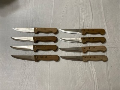 Chicago Cutlery Walnut Tradition 8 piece Steak Knife Set M11e13A