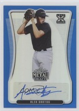 2020 Leaf Metal Draft Blue Rainbow /35 Alex Santos #BA-AS2 Auto 15r3