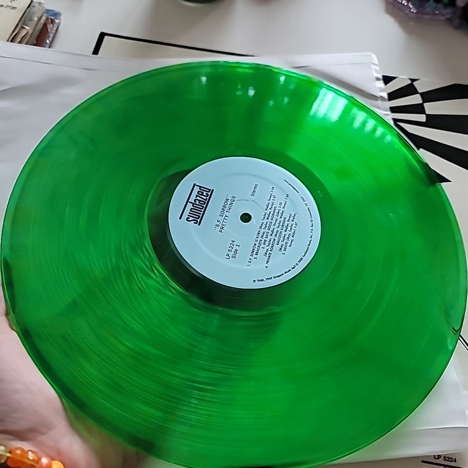 Pretty Things – S. F. Sorrow Lp Clear Green Sundazed 2011 Re - Image 4 of 4