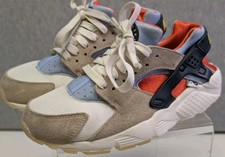 Kids Nike Huarache Run Yin Yang Blue Gray Red Black DV2196-700 Size 5Y 2021