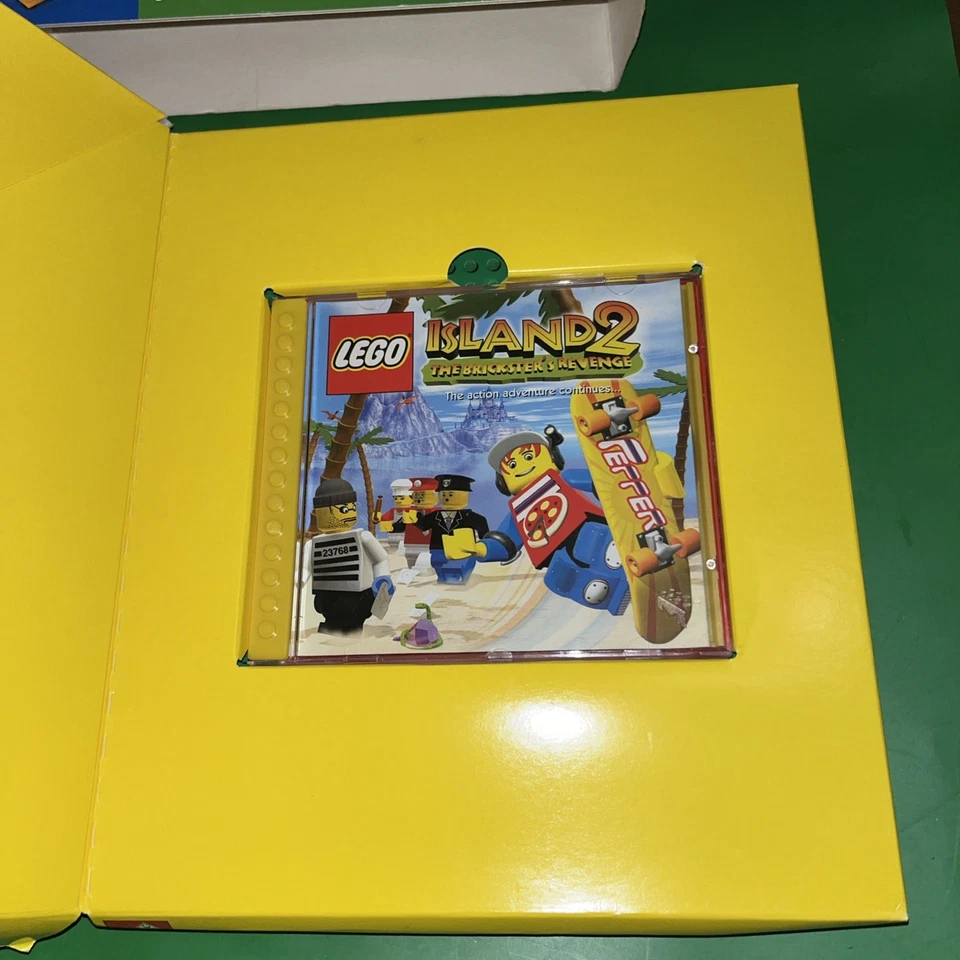 Lego Island 2 PC Big Box Collectors Edition new not sealed unused 2001 free demo - Image 4 of 4