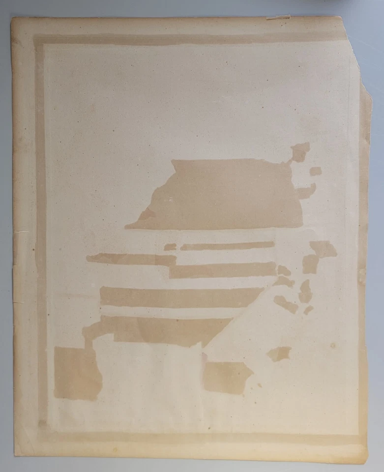 1853 Cowperthwait Un nuevo mapa del estado de CALIFORNIA y los Territorios RARO Foto 4 de 4