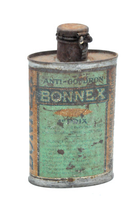Vintage Advertising Bottle ANTI TAR BONNEX Car Wash Automobilia Garage