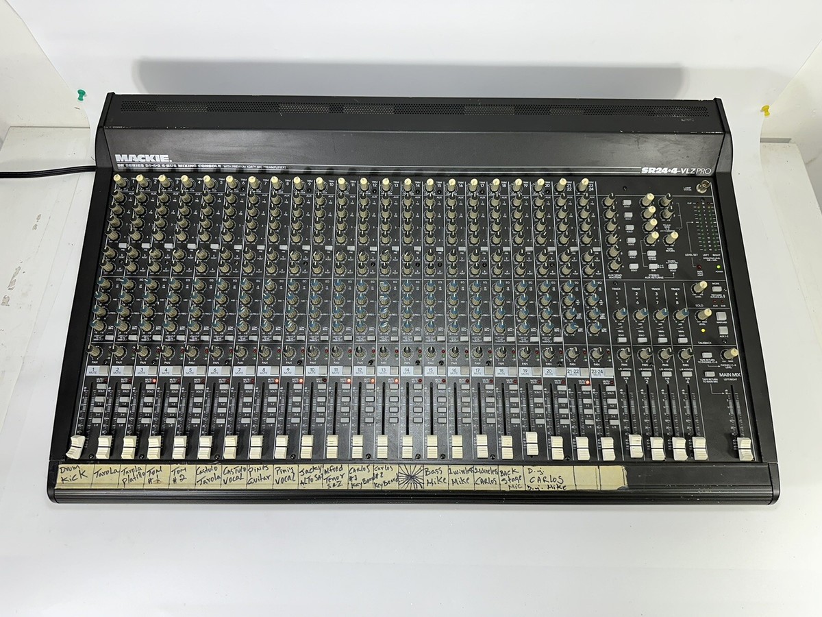 MACKIE SR24-4-VLZ PRO アナログミキサー Mackie SR24.4 VLZ Pro Mixer | zZounds