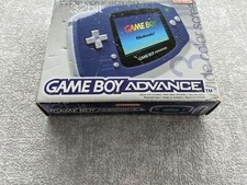 NINTENDO GAME BOY - ADVANCE 32 bit PURPLE (BOXED)