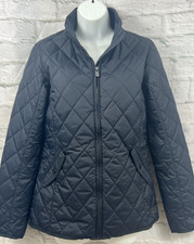Nimbus Henderson Quilted Puffer Jacket Size S Black Inside & Outside Pockets