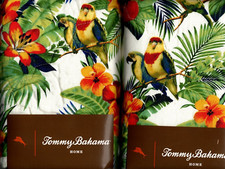 Tommy Bahama PARROT COVE Quilted Standard Sham 20"x26" X 2 NIP