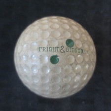 1938 Rare Wright and Ditson Eagle Vintage Golf Ball