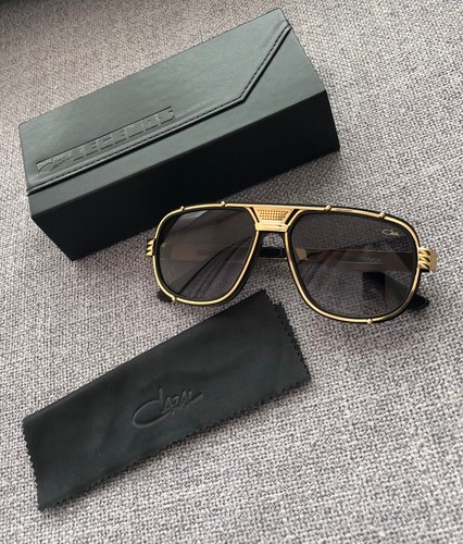 CAZAL SUNGLASSES Legends 665 Black-Gold FRAME WITH GREY GRADIENT LENSES - 第 1/7 張圖片