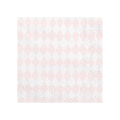 Süße Punkte-Servietten Für Die Perfekte Babyparty – 20 Stück, 17x17 Cm