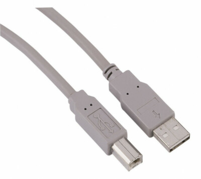 Hama USB 2.0 Typ A auf USB B Stecker 1,8m Kabel Daten PC Drucker Scanner A64