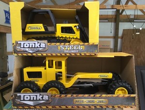 tonka steel grader
