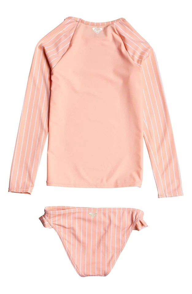 Traje de baño Tankini Roxy 16/XXL Field of Love manga larga 2 piezas protección contra erupciones para niñas Foto 2 de 2