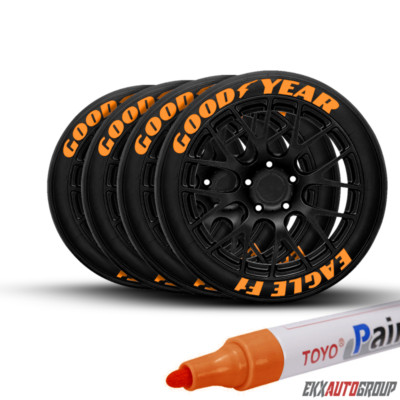 Waterproof Permanent Paint Marker Pen Car Tyre Tire Tread Rubber Metal pen Toyo