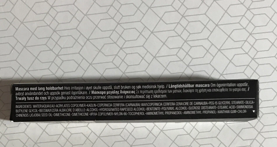 Máscara de pestañas Clinique LASH POWER completa 0,21 oz ónix negro NUEVA en caja + ¡Bolsa Ipsy gratis! Foto 4 de 4