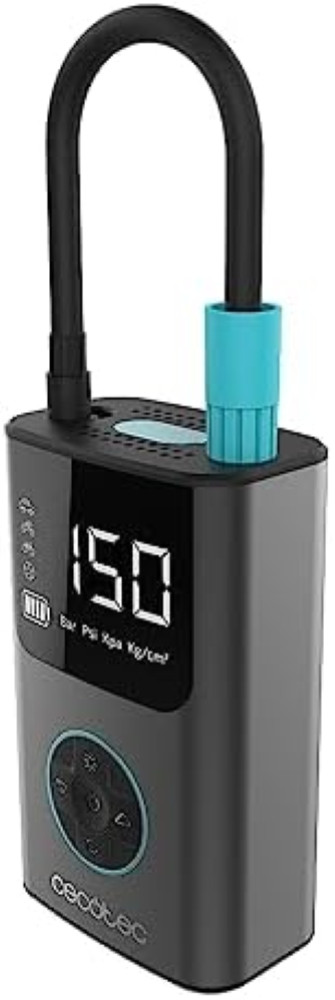 Cecotec Air Max 150 PSI: Compressore Portatile Doppia Batteria
