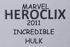 HEROCLIX 2011 INCREDIBLE HULK Spider-Man 038 Fantastic Four