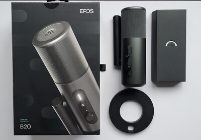 Epos B20 - 2,9 m Kabel USB-C Streaming Mikrofon in Studioqualität