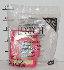 2014 Chick-fil-A Patch Games 5 Second Rule Kids Meal Toy MIP