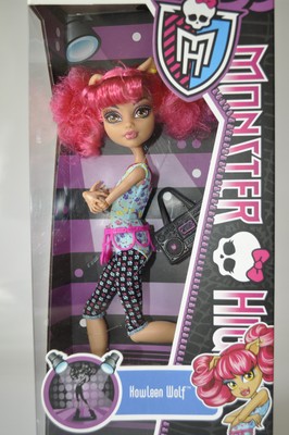 Monster High Dance Class Hip Hop Howleen Wolf Fashion Doll-YO431-2012-New/Sealed