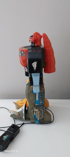 Faulty Mighty Morphin Power Rangers Remote Controlled Megazord 1994 Boxed - Picture 5 of 9