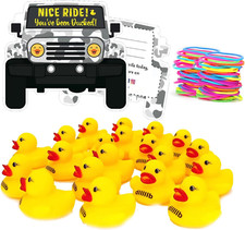 You'Ve Been Ducked Card, Duck Tags, Ducking Game Card, Duck Tag Kits Includes 20