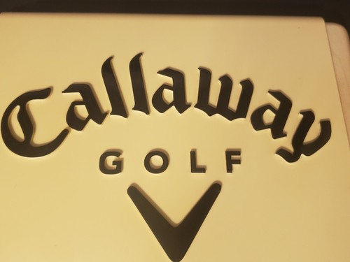 VINTAGE CALLAWAY 2-SEITIGES GOLFSCHILD - 13" x 10" - Bild 8 von 16