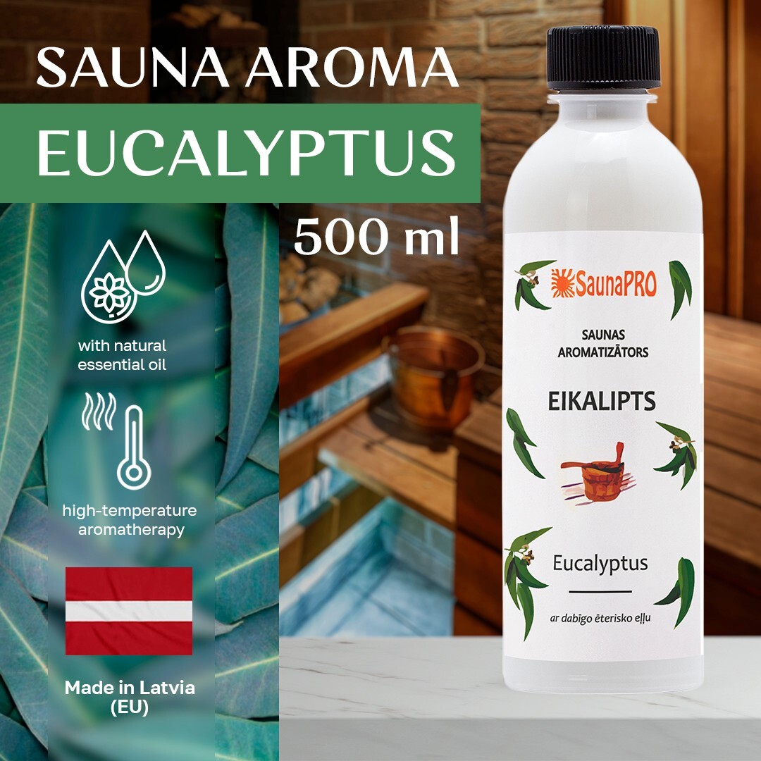 Sauna Aroma SET 3х500 ml Essential oil for Steam Room Fragrance for