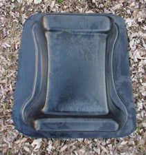 Concrete bench leg mold  3/16th" abs plastic 14"H x 14"W base 12"W top 4" thick