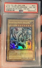 Blue-Eyes White Dragon LOB-001 Prices | YuGiOh Legend of Blue Eyes White  Dragon | YuGiOh Cards