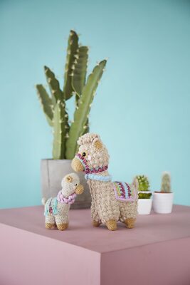 Amigurumi Häkelanleitung Lama Toys Anleitung von Stylecraft