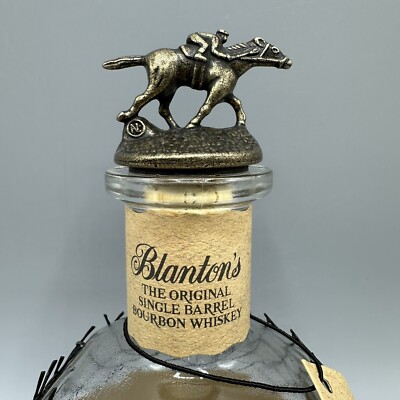 Blanton's Single Barrel Kentucky Bourbon Whiskey Cork Letter Blanton's Single Barrel Kentucky Bourbon Whiskey Cork Letter