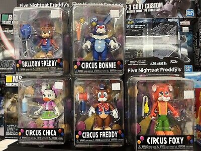 Five Nights at Freddy's FNAF Balloon Foxy Freddy Circus Bonnie Set