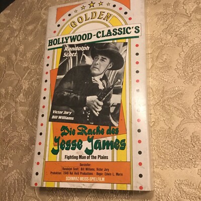 Die Rache des Jesse James [VHS] Edwin L. Marin Randolph Scott Bill Williams