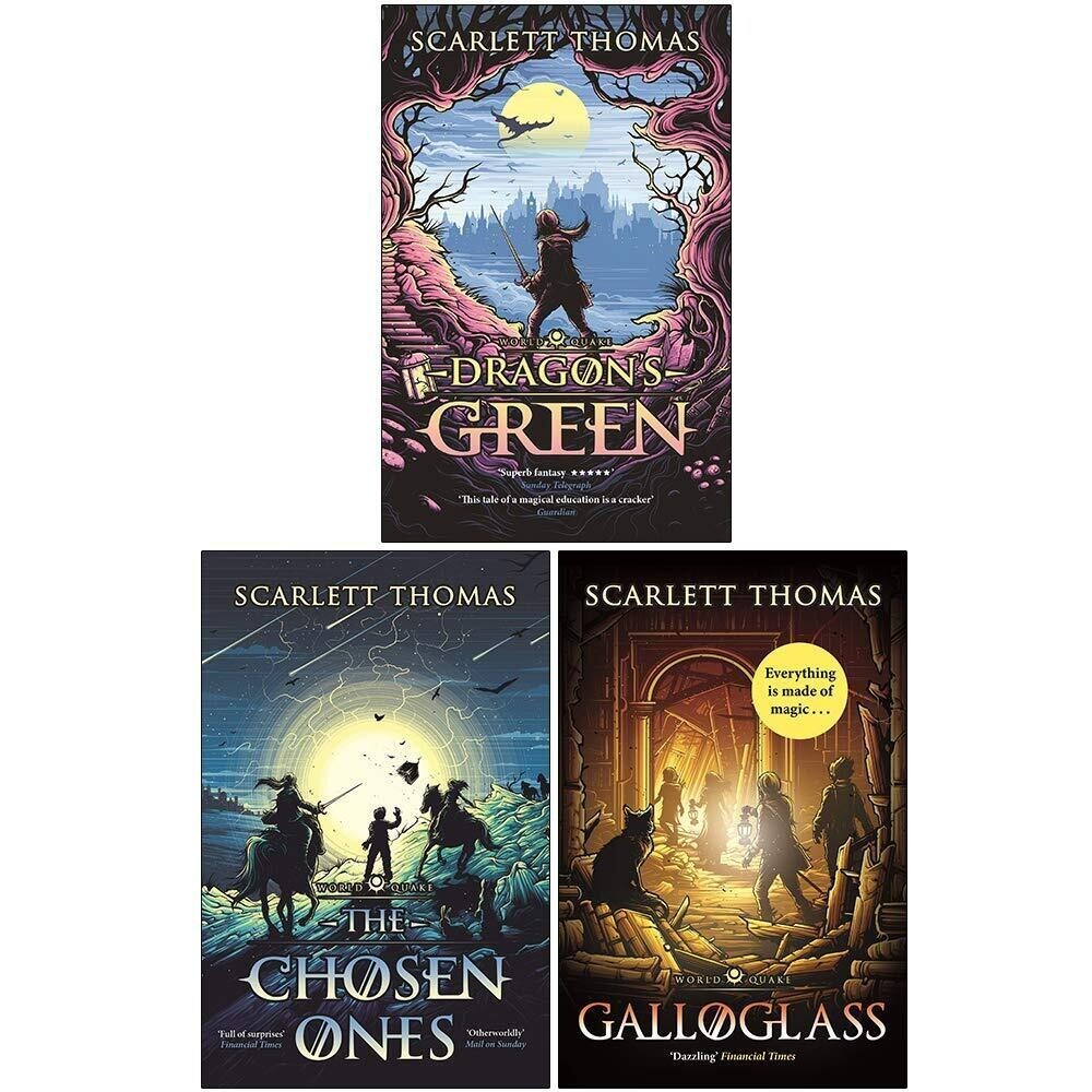 Worldquake Sequence Series 3 Books Collection Set by Scarlett Thomas Chosen Ones